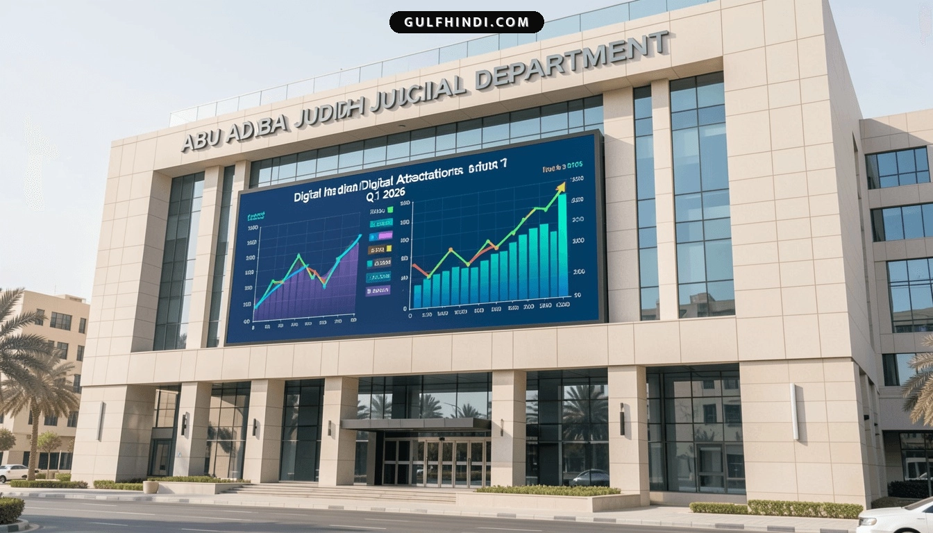 Abu Dhabi Judicial Department: अबू धाबी में डिजिटल सेवाओं का बड़ा उछाल, डिजिटल अटैस्टेशन में 405 प्रतिशत की बढ़त