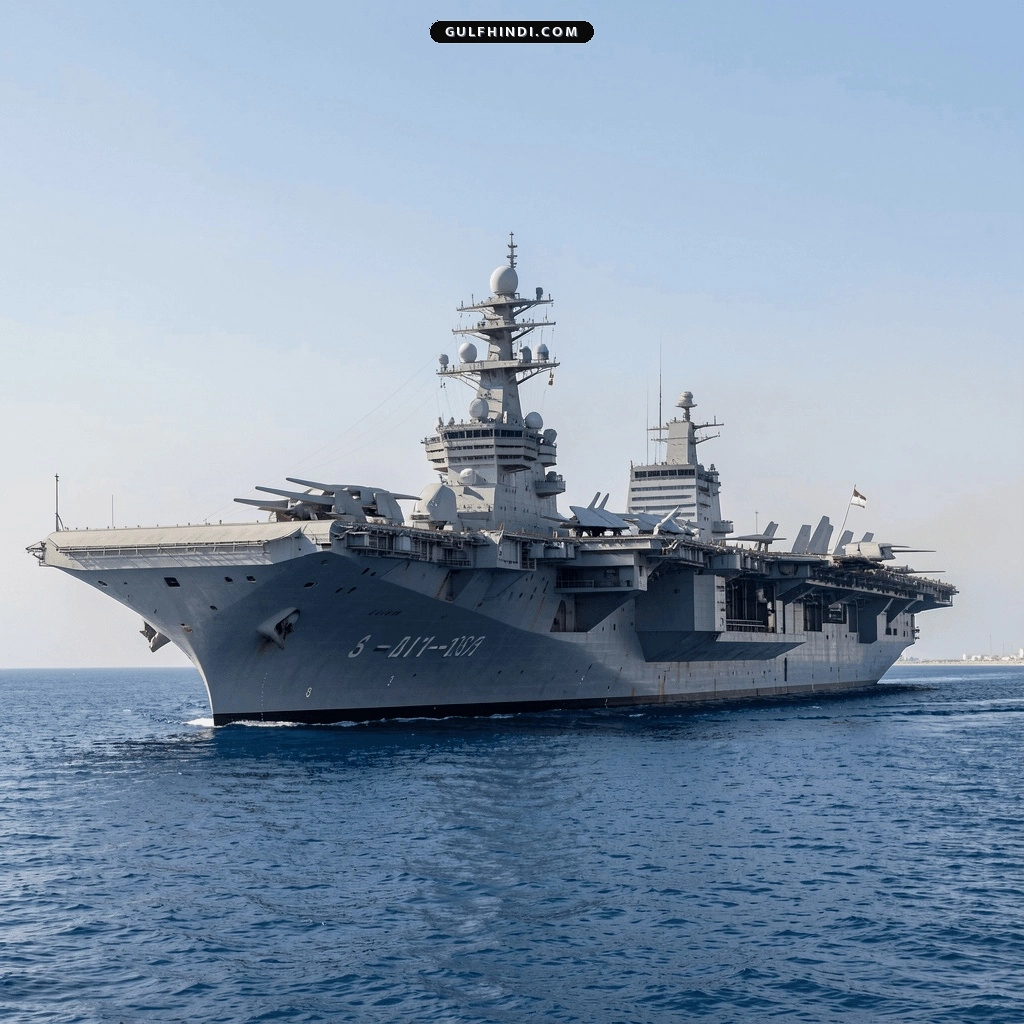 French Aircraft Carrier Update: Gulf से वापस लौटेगा फ़्रांस का युद्धपोत Charles de Gaulle, मरम्मत के लिए Toulon जाने की तैयारी