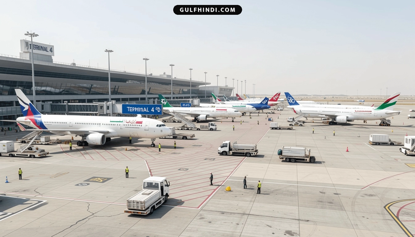 Kuwait Airport Update: टर्मिनल 1 बंद होने के बाद अब टर्मिनल 4 से उड़ेंगे जहाज, जानें किन एयरलाइंस की फ्लाइट्स शुरू हुईं