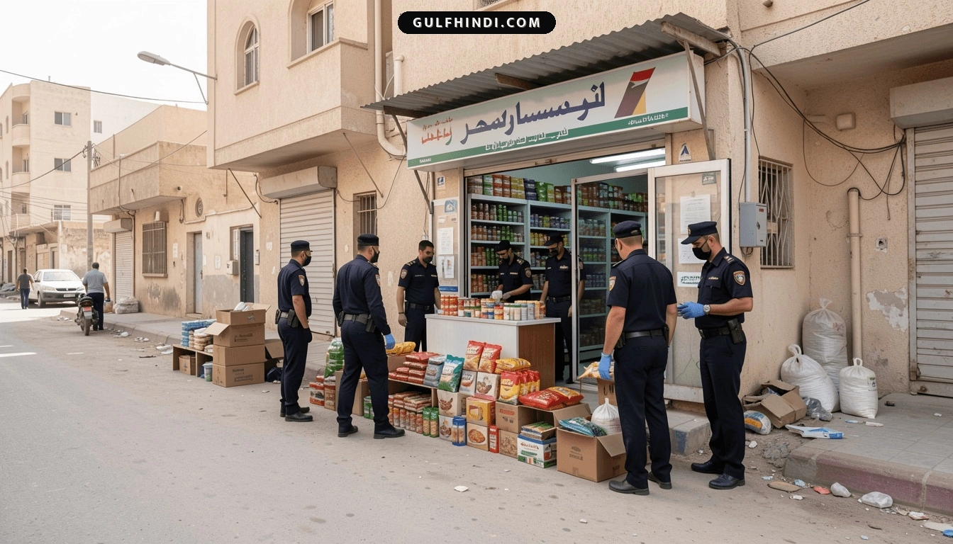 Kuwait News: Al-Qusour में घर से चल रही अवैध किराना दुकान बंद, अधिकारियों ने मारा छापा