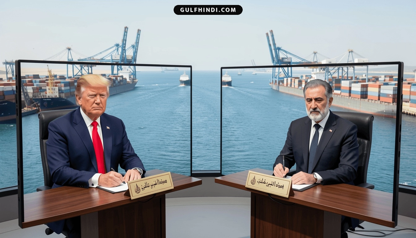 US-Iran Peace Deal: अमेरिका और ईरान के बीच हुआ शांति समझौता, ट्रंप और पेज़ेशकियन ने किए साइन, खुलेगा होर्मुज जलडमरूमध्य