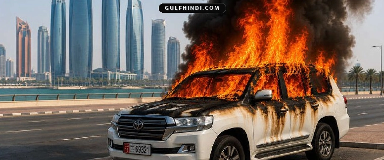 Abu Dhabi Police की चेतावनी, गर्मियों में गाड़ी में न छोड़ें ये चीज़ें, लग सकती है भीषण आग