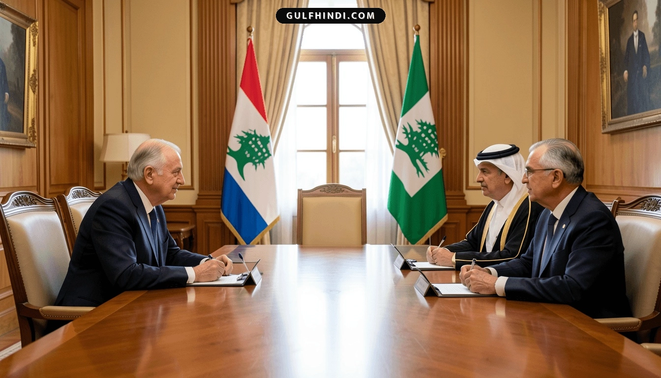 Lebanon और Saudi Arabia के बीच सुधर रहे संबंध, प्रधानमंत्री नवाफ सलाम ने सऊदी राजदूत का किया स्वागत