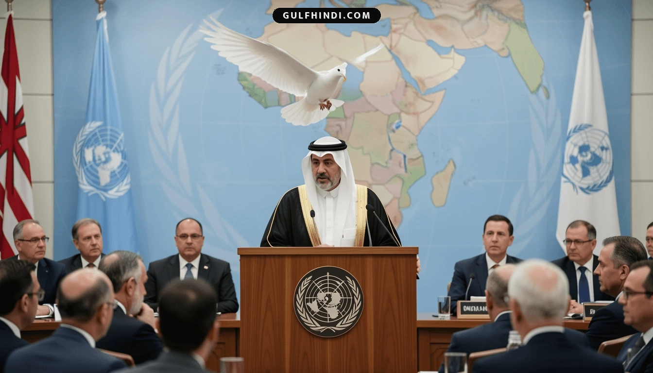 Saudi Arabia UN Update: सऊदी अरब ने UN में फिर जताया भरोसा, कहा दो राज्यों वाला समाधान ही लाएगा शांति