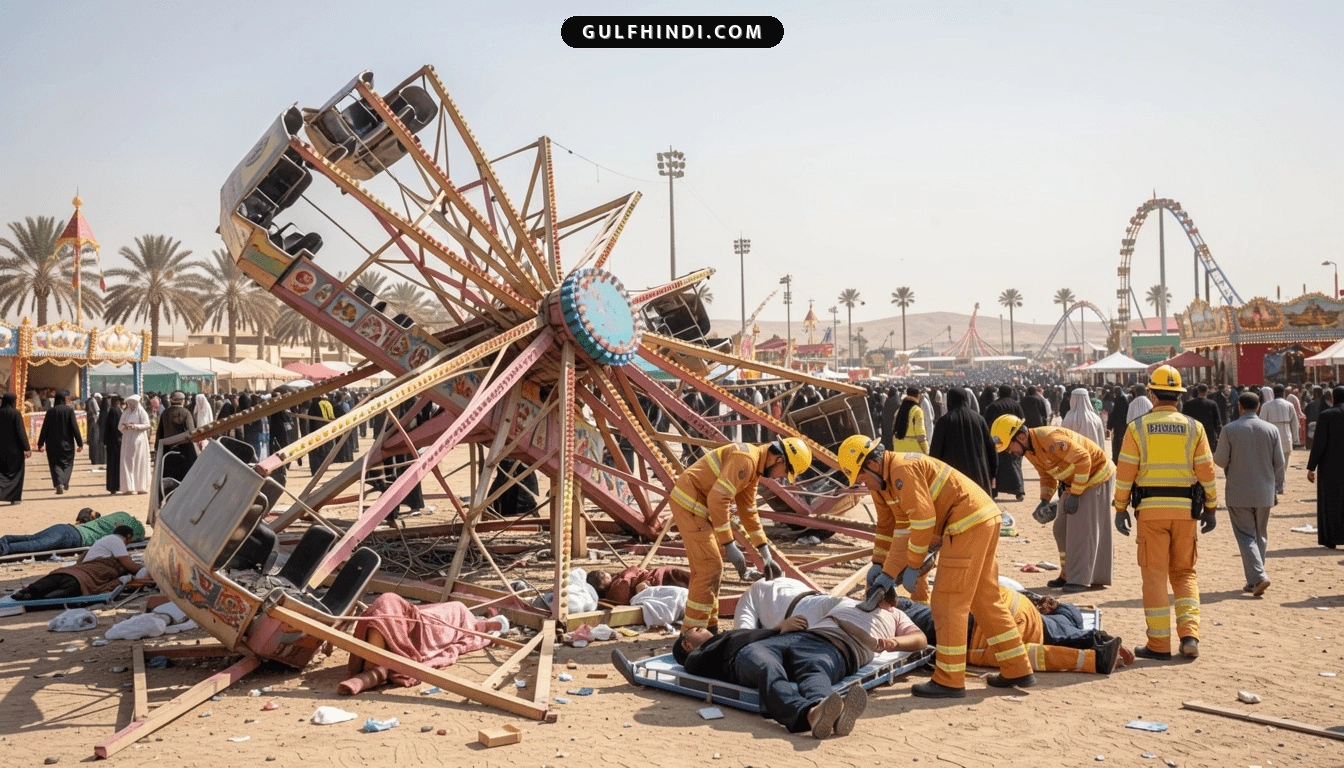 Abha Festival Accident: सऊदी के अबहा में एम्यूजमेंट राइड हादसा, 23 लोग हुए घायल, Asir Governorate ने शुरू की जांच