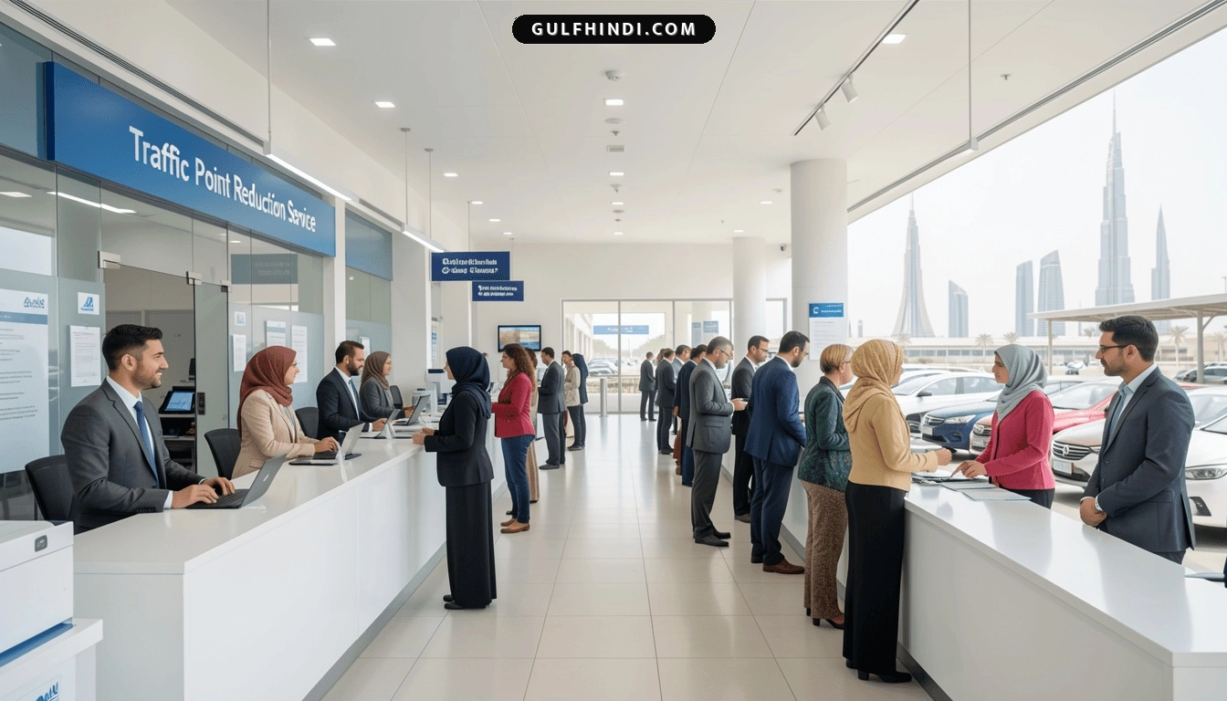 Abu Dhabi Police का ऐलान, अब ट्रैफिक पॉइंट्स कम करा सकेंगे ड्राइवर, Mushrif Mall में खुला नया प्लेटफॉर्म