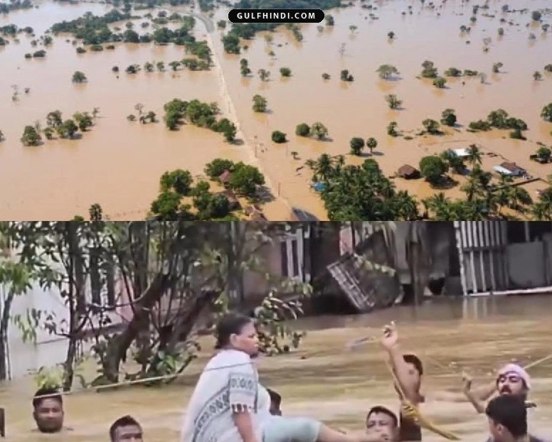 Assam Flood News: असम में बाढ़ का कहर, 62 लोगों की मौत और 7 लाख से ज्यादा लोग प्रभावित.