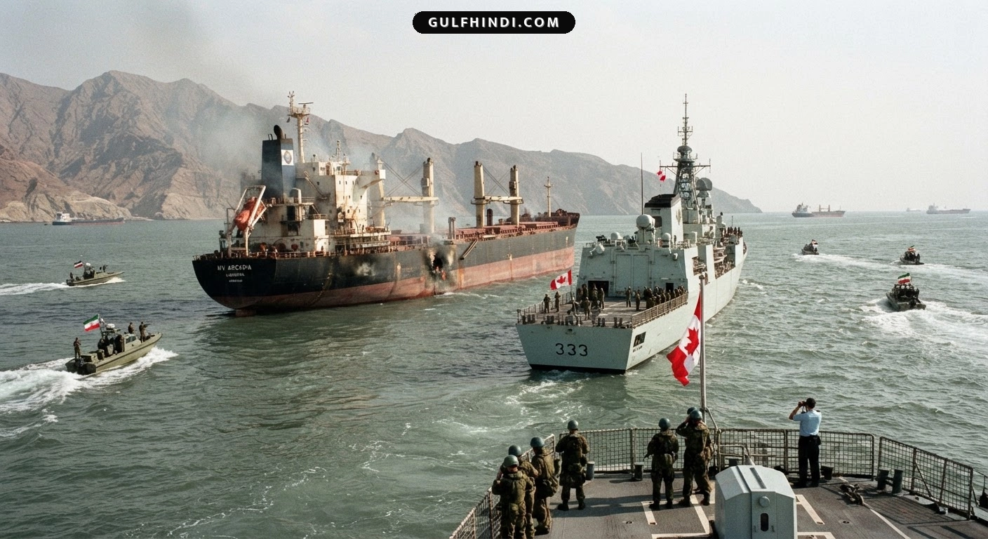 Strait of Hormuz में ईरान का हमला: कनाडा ने दी कड़ी चेतावनी, कहा अंतरराष्ट्रीय कानून का उल्लंघन