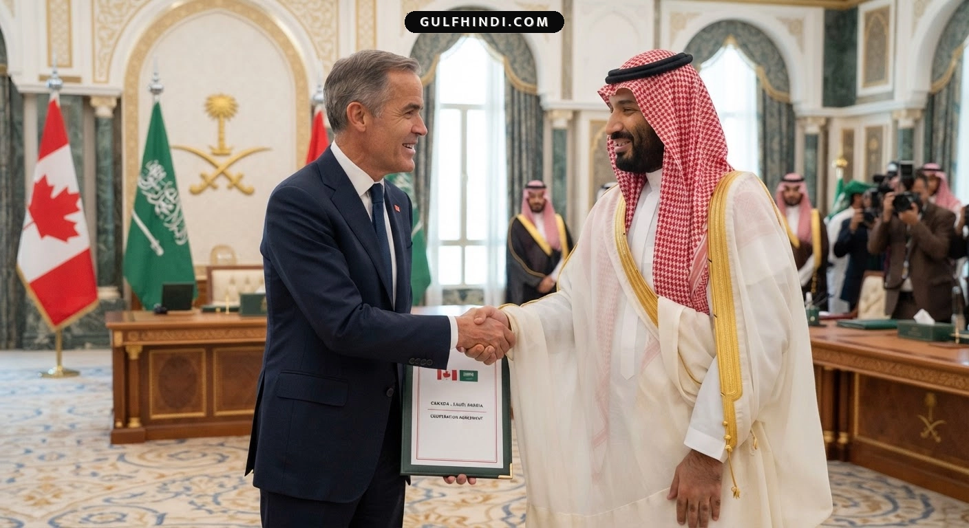 Saudi Arabia और Canada के बीच 1 बिलियन डॉलर का समझौता, 26 साल बाद किसी कनाडाई पीएम ने की सऊदी की यात्रा