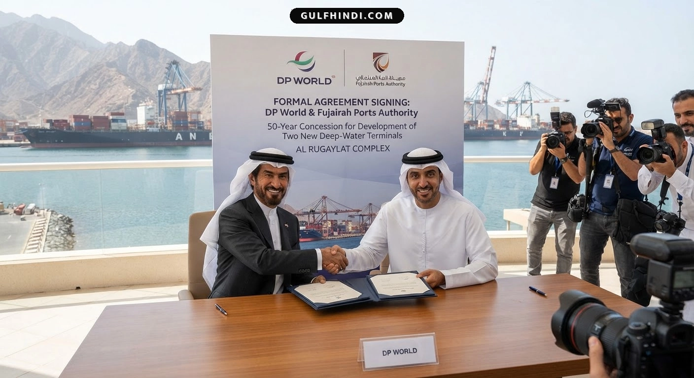 UAE में DP World का बड़ा निवेश, Fujairah में बनेंगे दो नए पोर्ट टर्मिनल