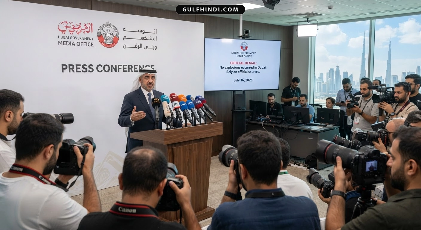 Dubai Explosion Reports: दुबई सरकार ने किया साफ, शहर में धमाके की खबरें पूरी तरह से गलत.
