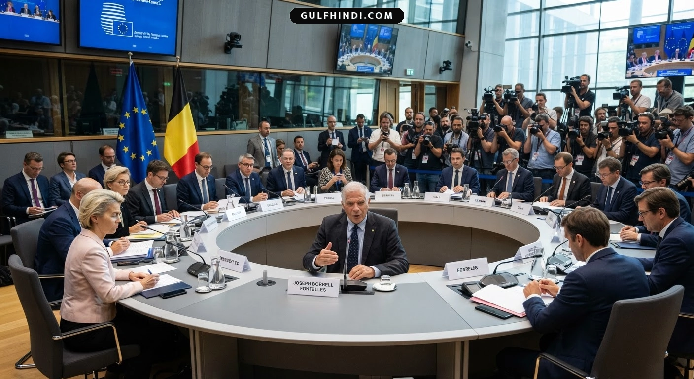 EU और GCC के बीच बड़ी बैठक, खाड़ी देशों की सुरक्षा और ईरान के परमाणु कार्यक्रम पर चर्चा