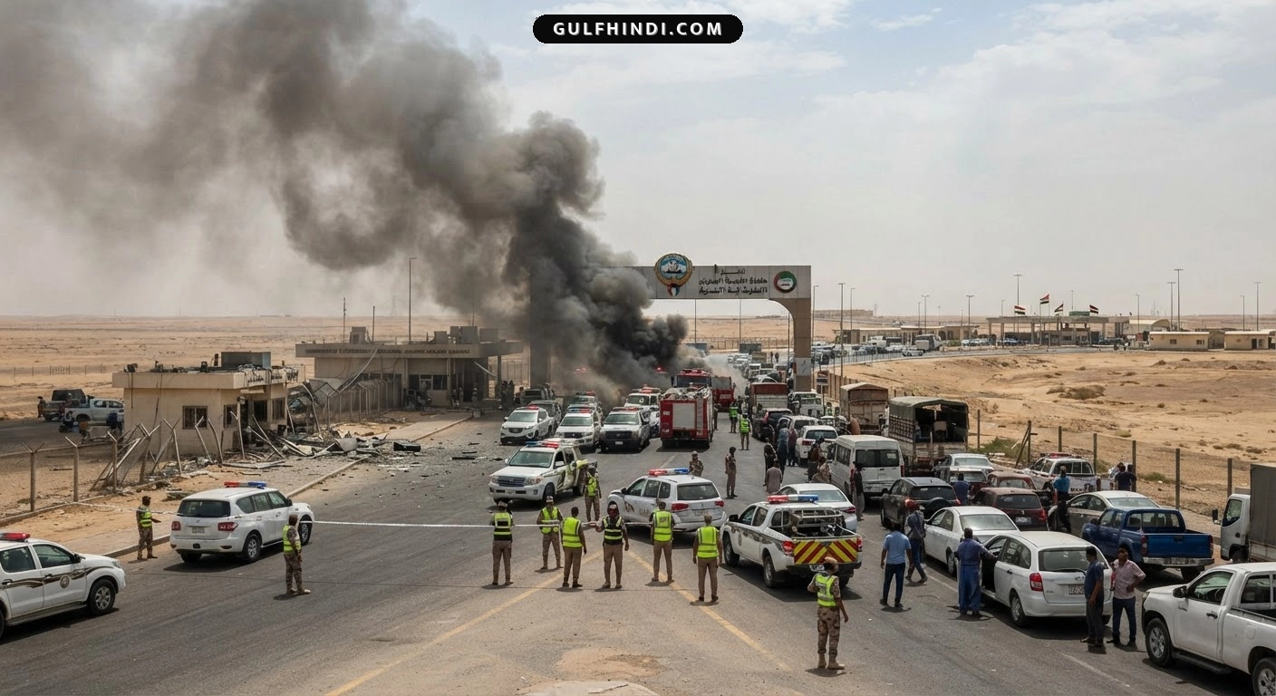 Kuwait-Iraq Border Update: कुवैत की अब्दाली सीमा पर धमाकों से हड़कंप, ईरान की मिसाइल का शक
