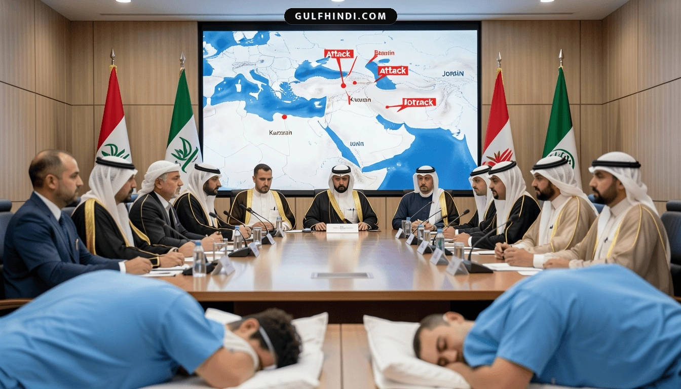 GCC का बड़ा बयान: ईरान के हमलों को बताया खतरनाक, कुवैत में कई नागरिक हुए घायल.
