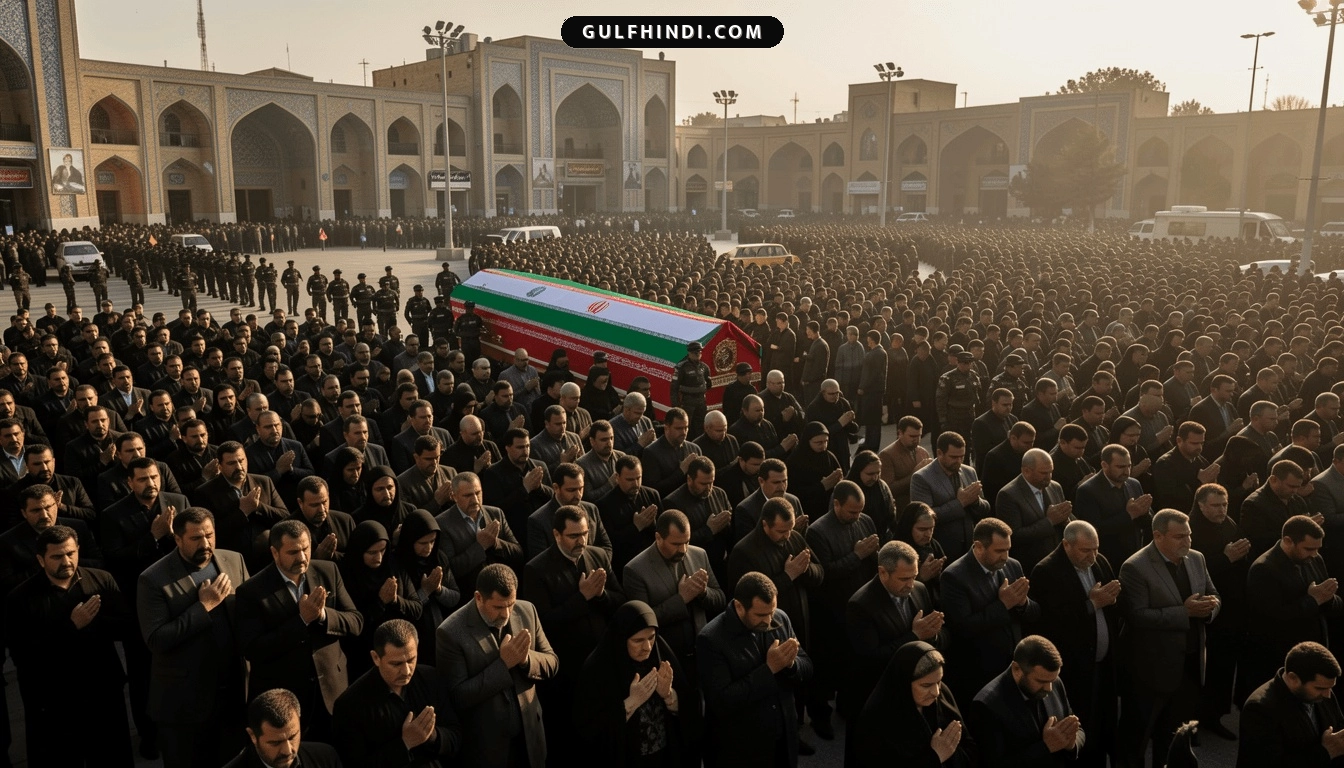 Iran: अयतुल्लाह अली खामेनेई का विदाई समारोह शुरू, 2 करोड़ लोगों के जुटने की उम्मीद, सुरक्षा कड़ी