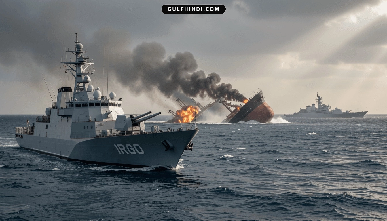 Strait of Hormuz में IRGC की चेतावनी, गलत रूट चुनने वाले जहाजों को खतरा, अमेरिका पर लगाया धोखे का आरोप