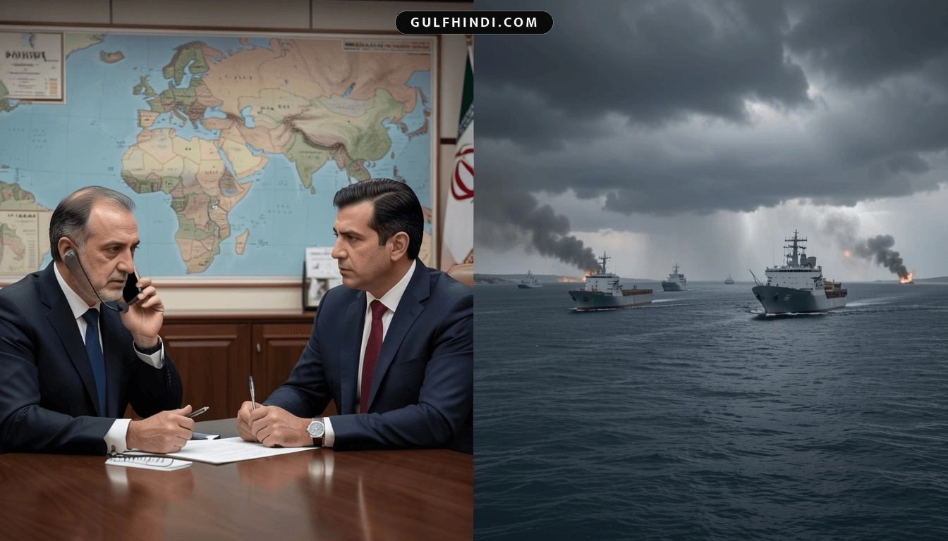 Iran Qatar Update: हॉर्मुज़ जलडमरूमध्य में बढ़ा तनाव, ईरान और कतर के विदेश मंत्रियों ने की बात, युद्ध रोकने की कोशिश