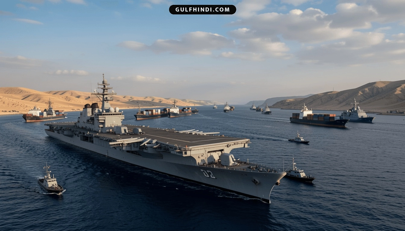 Strait of Hormuz: ईरान और अमेरिका में बढ़ा तनाव, अमेरिका ने लगाया नौसेना नाकाबंदी और ईरान ने की हुरमुज बंद.