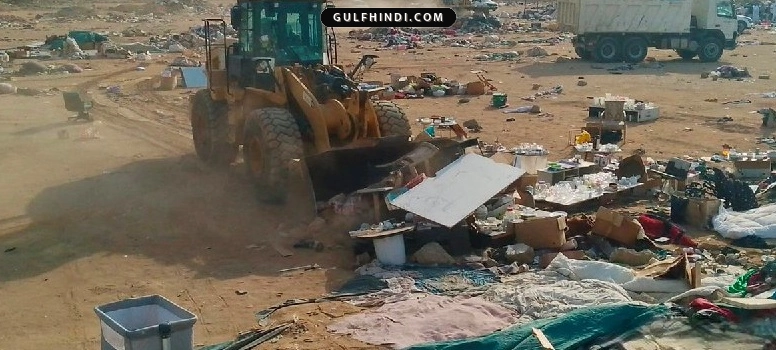 Jeddah Municipality की बड़ी कार्रवाई, Al-Khomra इलाके से हटाई गईं 230 अवैध दुकानें, 33 लोग गिरफ्तार