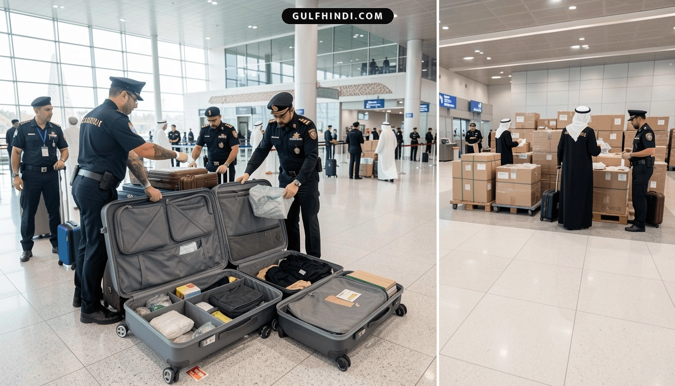Kuwait Customs का बड़ा एक्शन, एयरपोर्ट और कार्गो से पकड़ी गई भारी मात्रा में ड्रग्स
