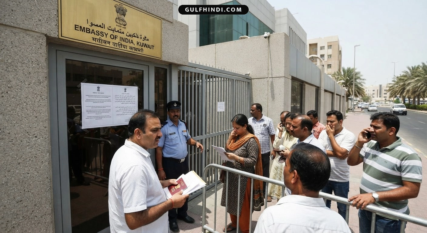 Kuwait Embassy Update: कुवैत में भारतीय दूतावास की सेवाएं 19 जुलाई तक बंद, सिर्फ जरूरी काम होंगे पूरे