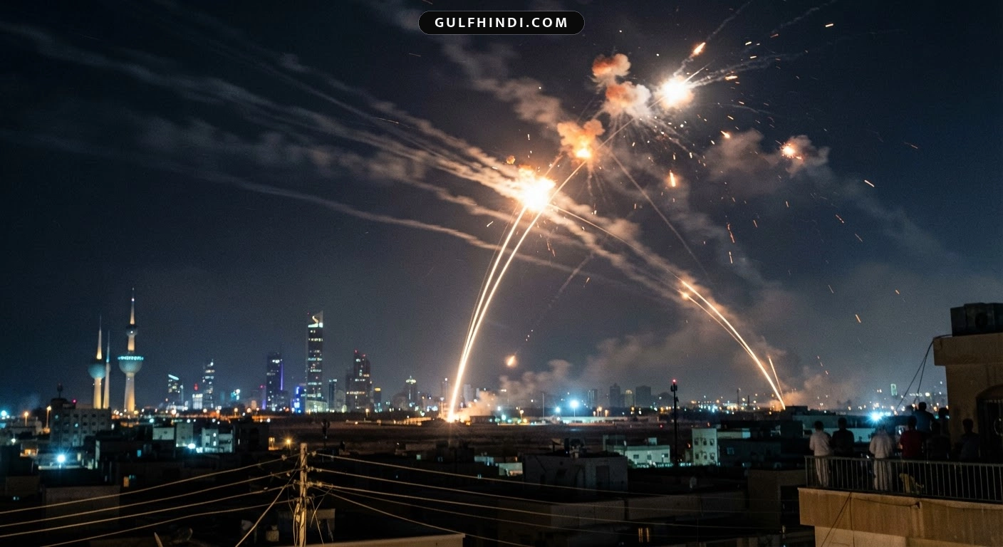 Kuwait सुरक्षा अपडेट: ईरान की ओर से आए ड्रोन और मिसाइलों को कुवैत ने आसमान में ही रोका.