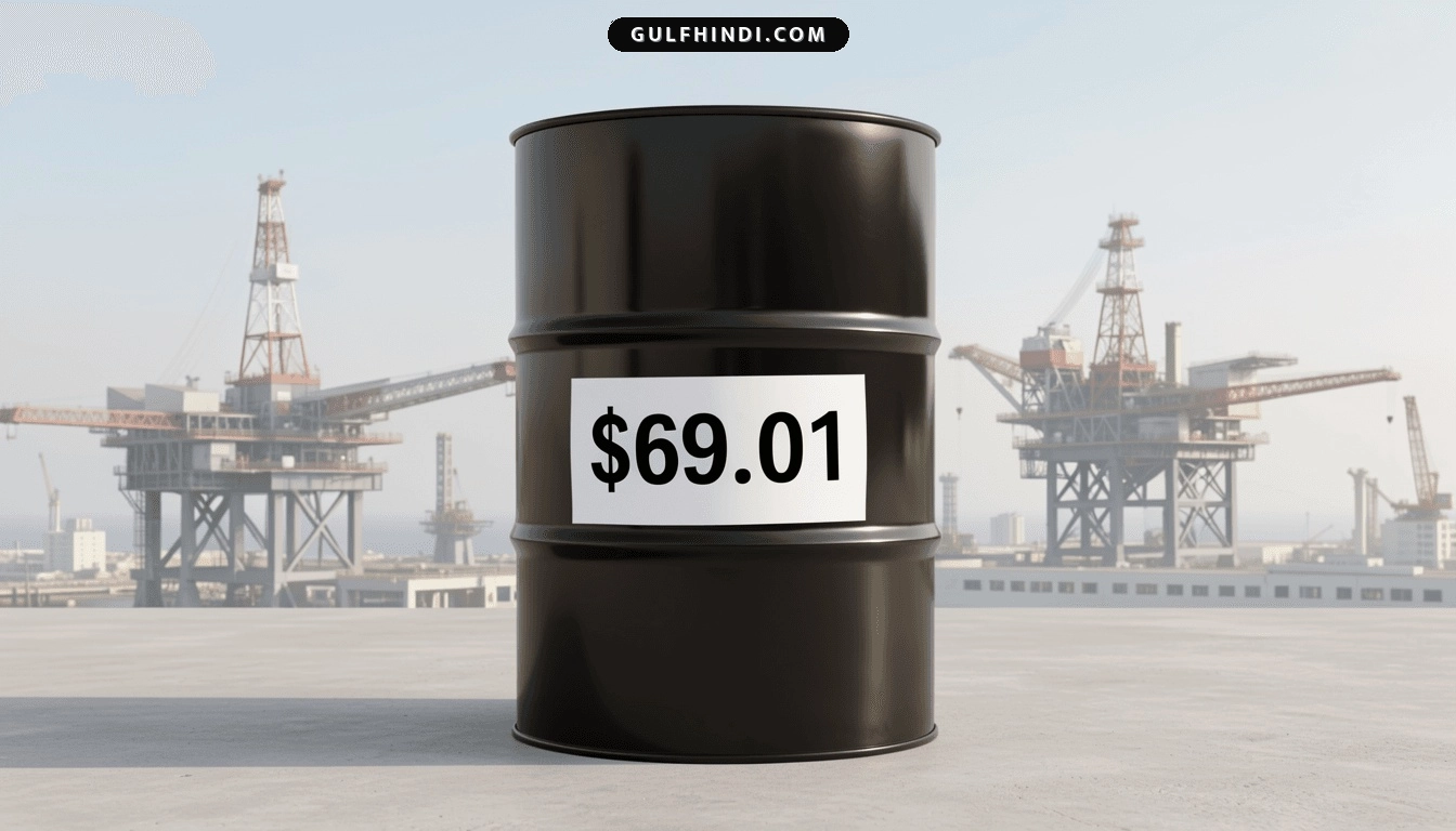 Kuwait Oil Price: कुवैत में तेल की कीमत बढ़ी, अब एक बैरल 69.01 डॉलर, ब्रेंट क्रूड भी हुआ महंगा
