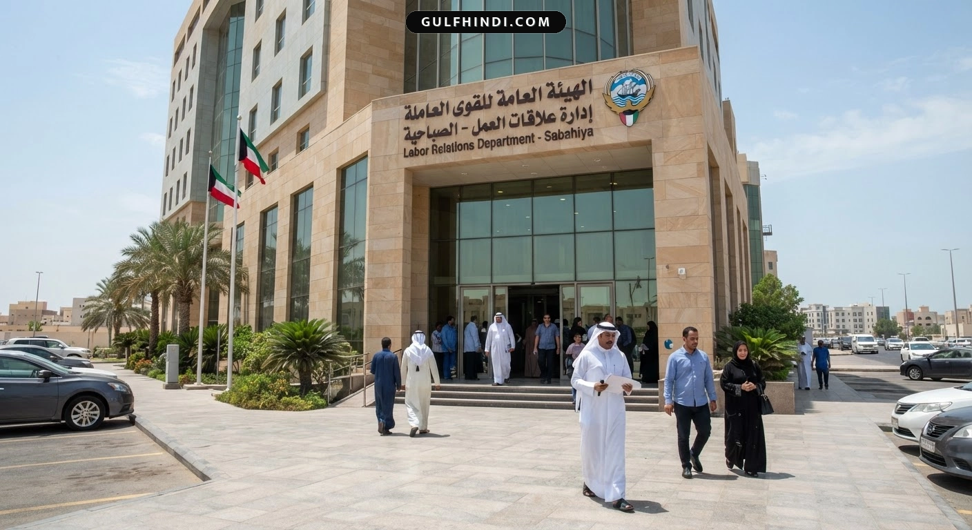 Kuwait PAM Update: लेबर रिलेशंस विभाग अब सबाहिया शिफ्ट हुआ, 14 जुलाई से शुरू होगा काम
