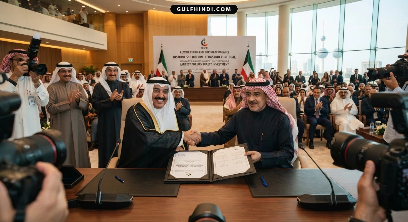 Kuwait News: कुवैत ने किया 16 बिलियन डॉलर का बड़ा समझौता, तेल पाइपलाइन प्रोजेक्ट से देश की अर्थव्यवस्था को मिलेगी नई मजबूती