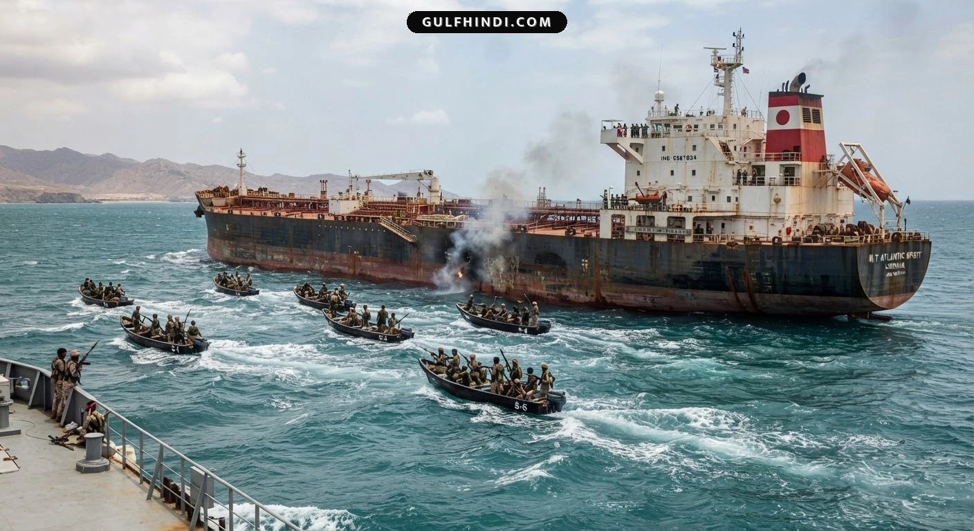 Yemen Coast: यमन के तट पर तेल टैंकर पर हमला, 6 नावों ने किया घेरने का प्रयास.