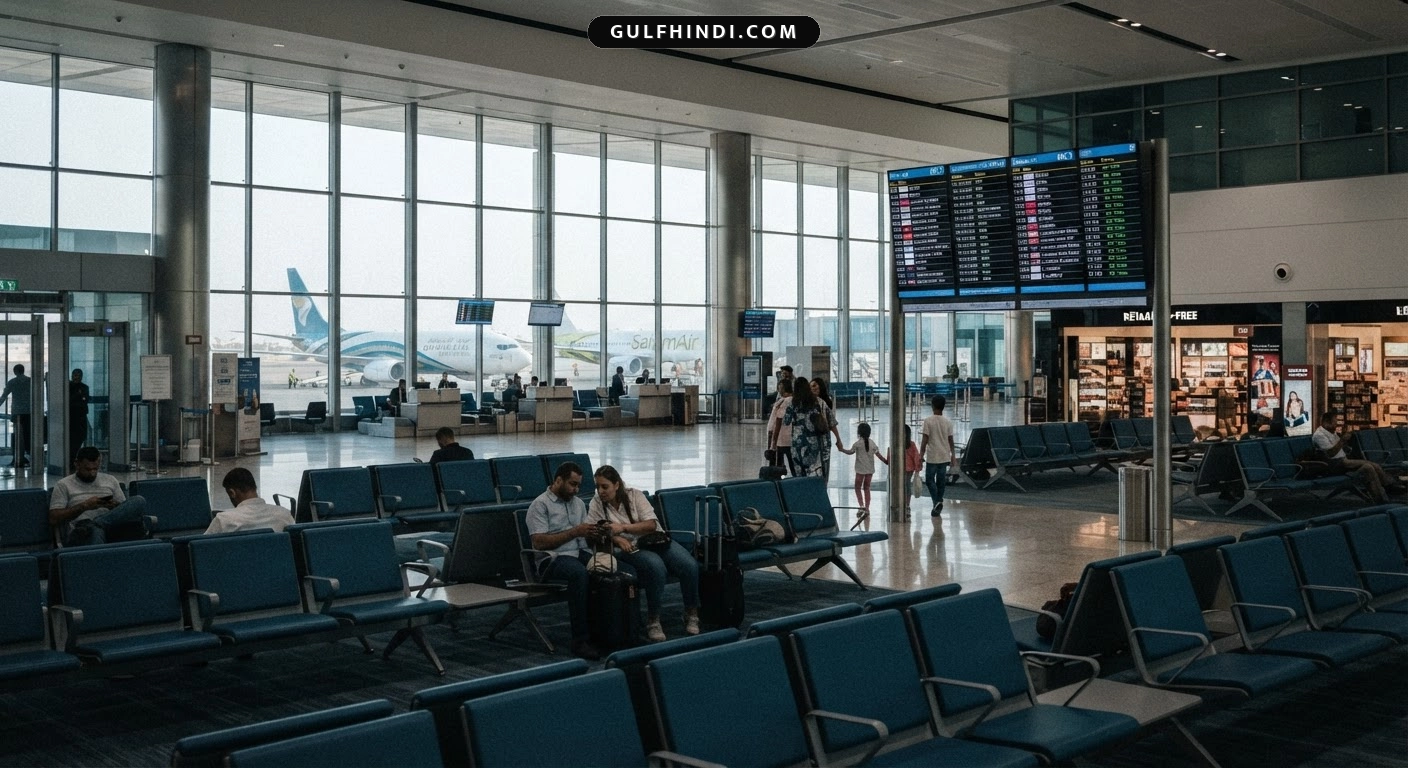 Oman Aviation Update: क्षेत्रीय तनाव के कारण ओमान में हवाई यात्रियों की संख्या में 9.3% की गिरावट