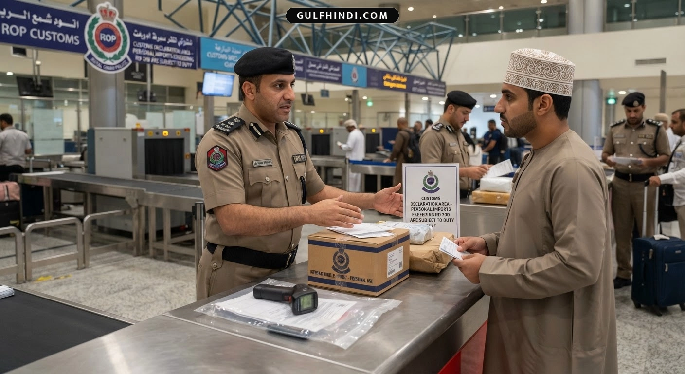 Oman Customs: ओमान में व्यक्तिगत सामान पर सीमा शुल्क के नियम, 300 रियाल से ज्यादा सामान लाने पर देना होगा टैक्स.