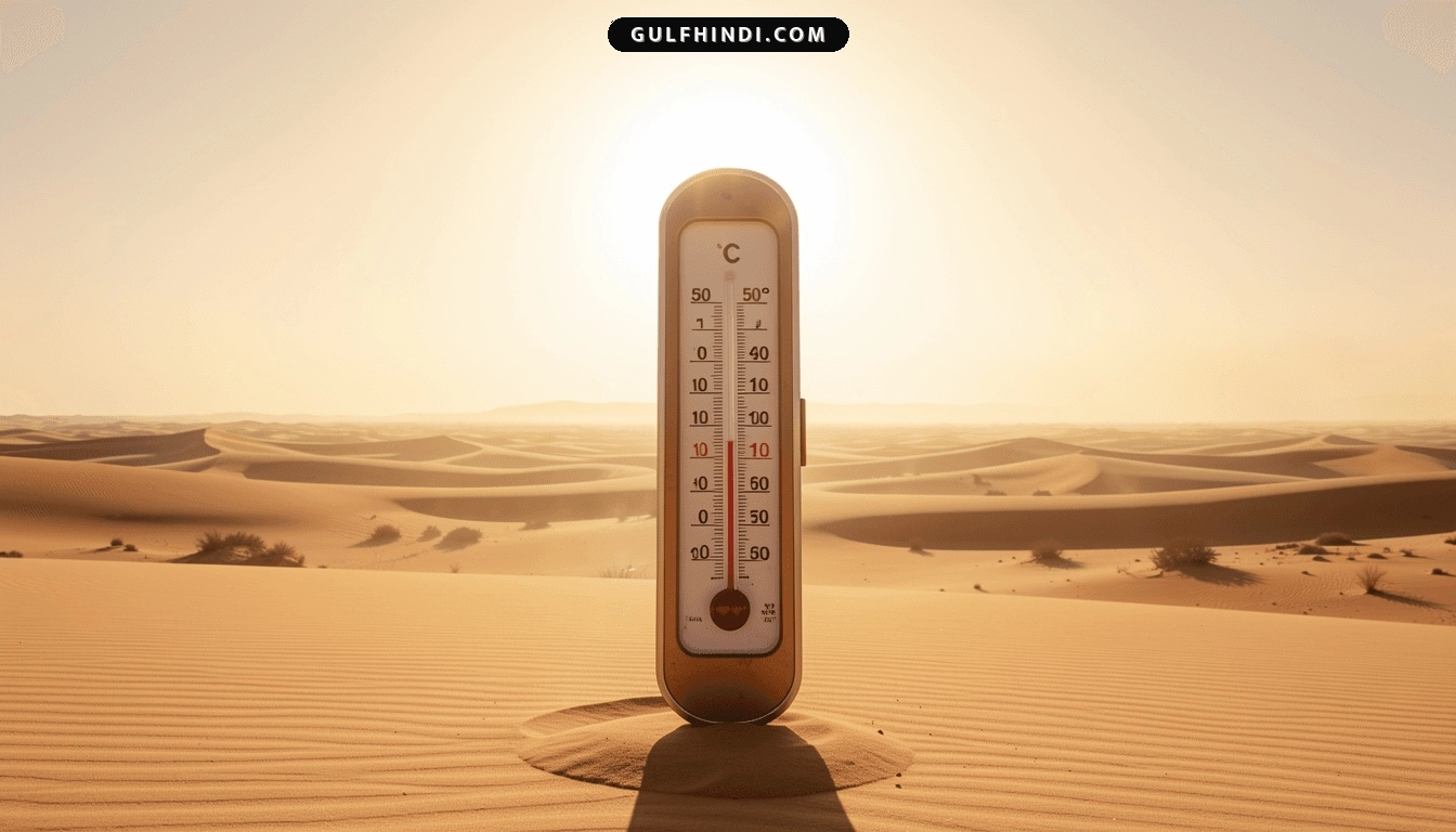 Oman Weather Update: महुत में रिकॉर्ड तोड़ गर्मी, पारा 50.4 डिग्री सेल्सियस तक पहुंचा