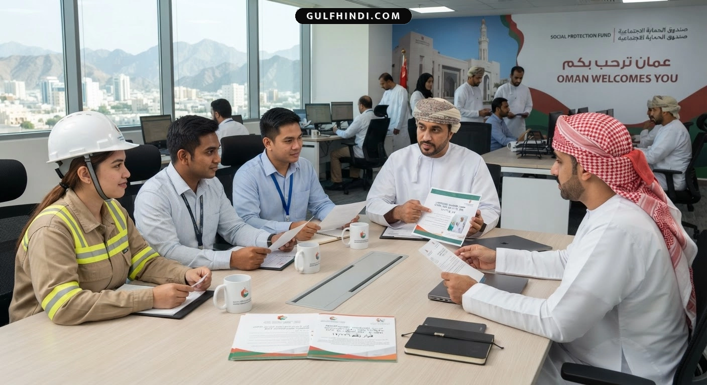 Oman का नया नियम: 19 जुलाई 2026 से सभी प्रवासियों के लिए अनिवार्य होगी बीमारी और छुट्टी की इंश्योरेंस