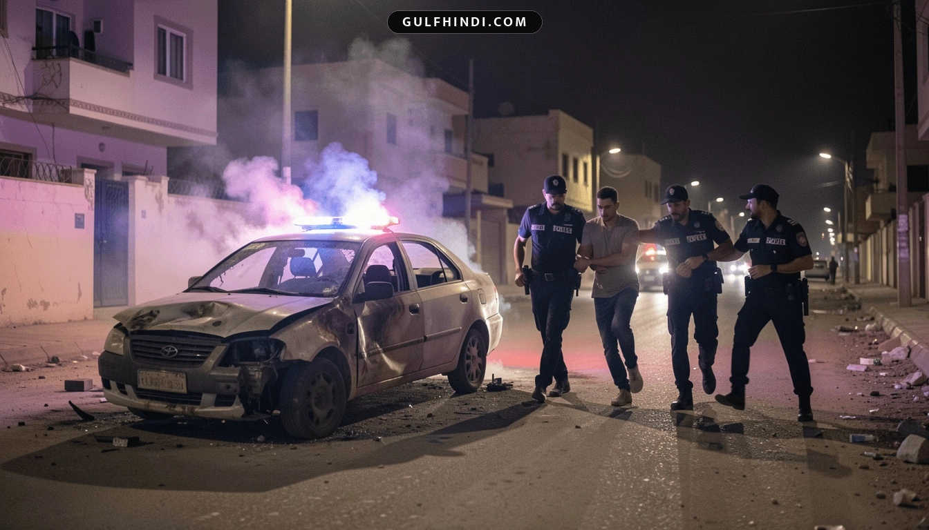 Oman Police: शिनास में कई चोरियों का आरोपी गिरफ्तार, गैस सिलेंडर फटने से रेंटल गाड़ी में लगी थी आग