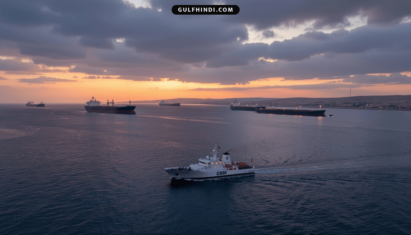 Oman का बड़ा ऐलान, Strait of Hormuz में सुरक्षा के लिए शुरू हुई बातचीत, ईरान के साथ बढ़े तनाव के बीच लिया फैसला.