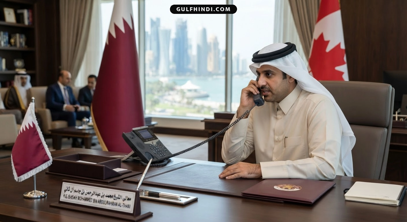 Qatar और Canada के विदेश मंत्रियों की हुई बात, क्षेत्र में शांति और सुरक्षा को लेकर बनी सहमति