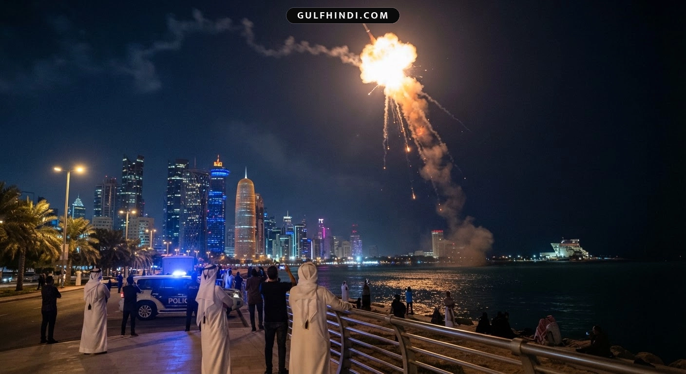 Qatar Missile Attack: कतर ने मिसाइल हमले को हवा में रोका, रक्षा मंत्रालय ने किया कन्फर्म, लोगों को घर में रहने को कहा गया