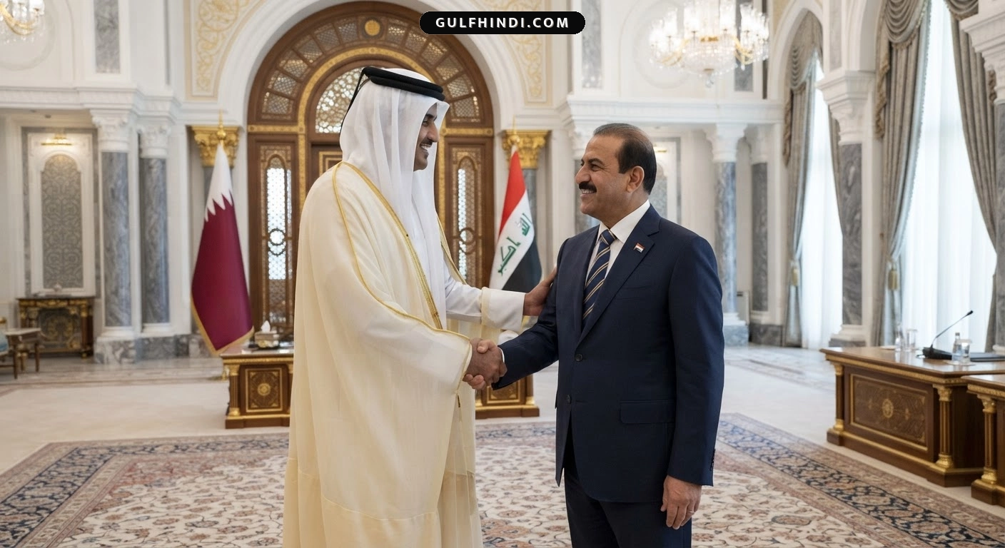 Qatar और Iraq के बीच अहम बैठक, क्षेत्रीय सुरक्षा और अमेरिका-ईरान समझौते पर हुई चर्चा