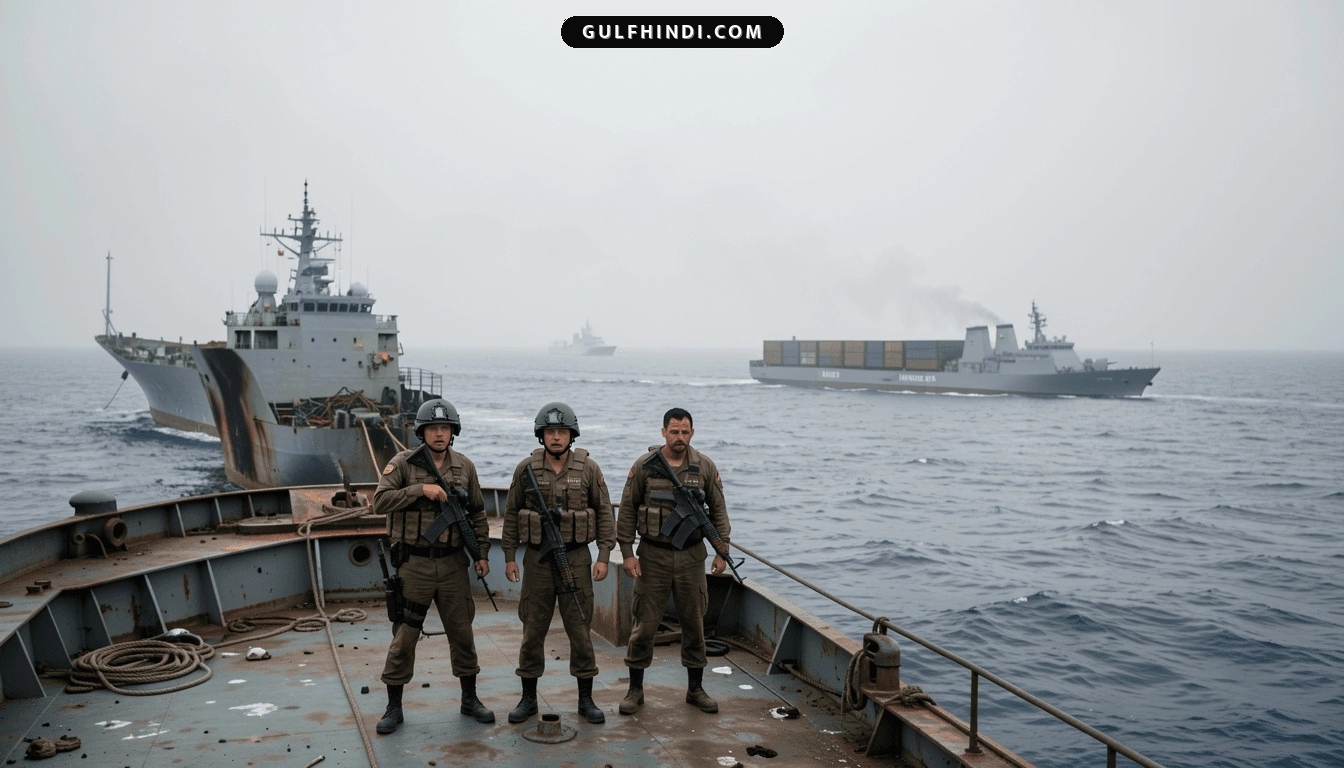 Strait of Hormuz: हॉर्मुज जलडमरूमध्य में हमला झेलने वाले जहाज के तीन नाविकों ने कंपनी पर किया केस, लापरवाही का लगाया आरोप
