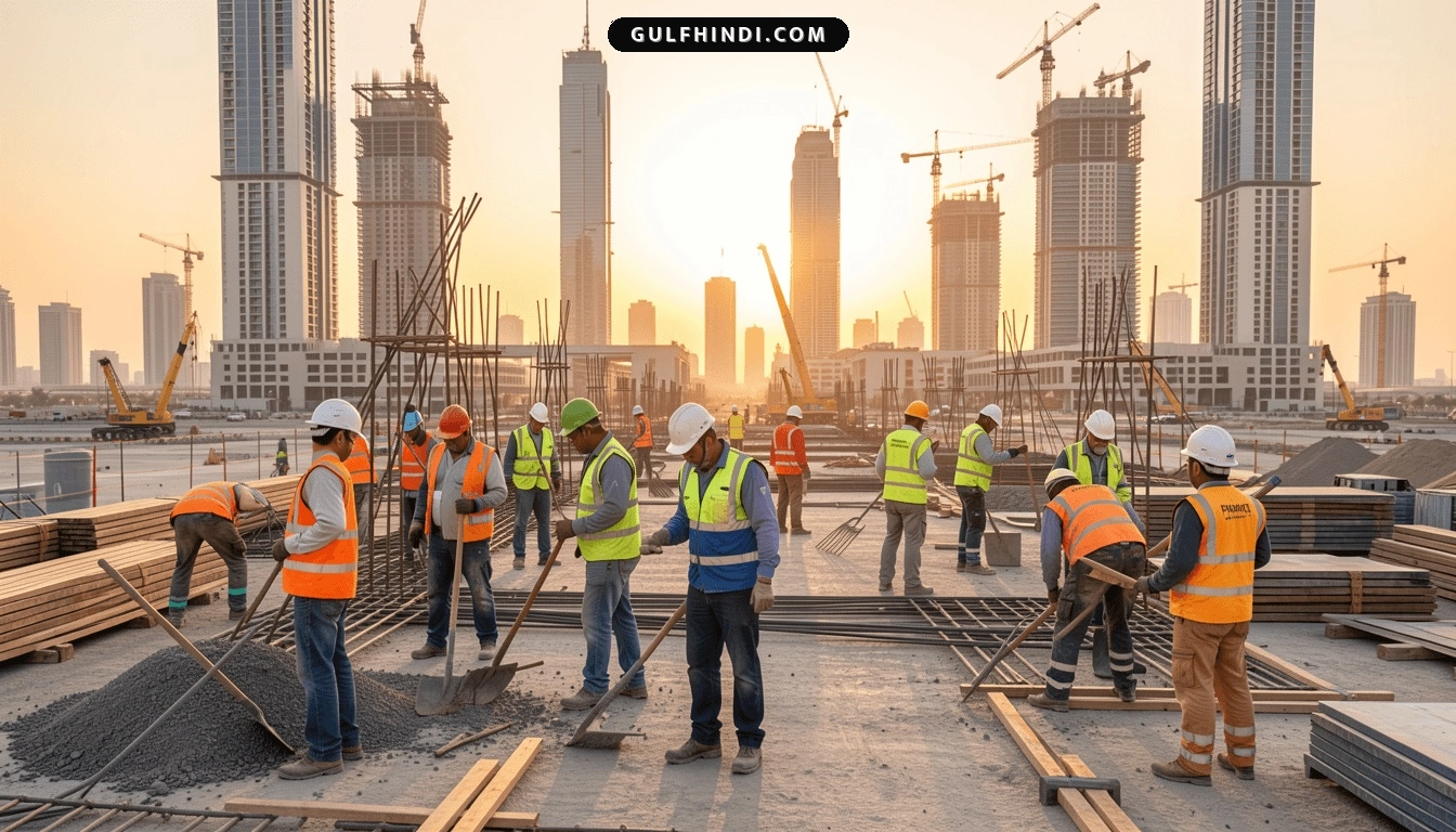 Saudi Arabia: निर्माण क्षेत्र में बंपर भर्ती, 40 लाख के पार पहुंची कामगारों की संख्या