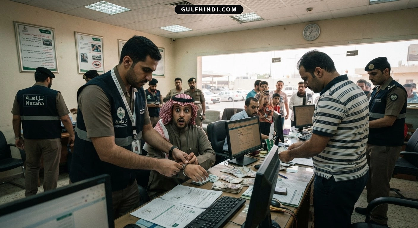 Saudi Arabia: ड्राइविंग लाइसेंस के लिए रिश्वत लेना पड़ा भारी, सऊदी ड्राइविंग स्कूल का कर्मचारी गिरफ्तार.