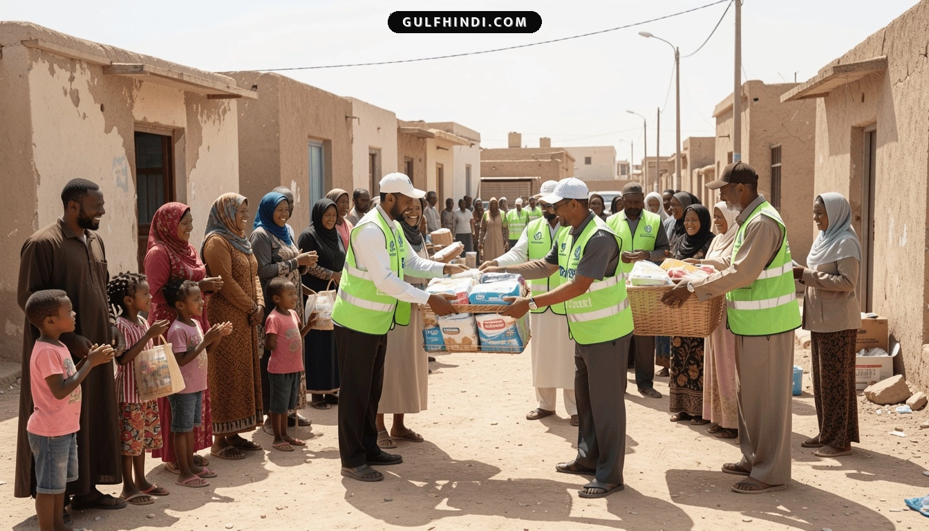 Saudi Arabia Aid: सऊदी अरब ने 6 देशों में पहुँचाई मानवीय मदद, हज़ारों लोगों को मिला खाना और इलाज