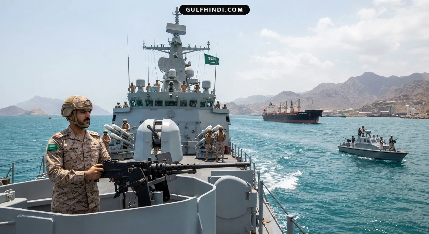 Bab al-Mandab Strait: सऊदी गठबंधन ने सुरक्षा के लिए कड़े कदम उठाए, हूती विद्रोहियों की नाकेबंदी को दी चेतावनी