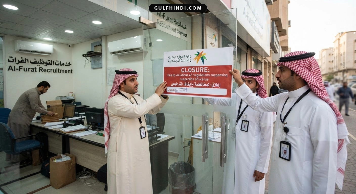 Saudi Arabia: सऊदी मंत्रालय की सख्त कार्रवाई, 12 रिक्रूटमेंट ऑफिस के लाइसेंस किए सस्पेंड और रद्द