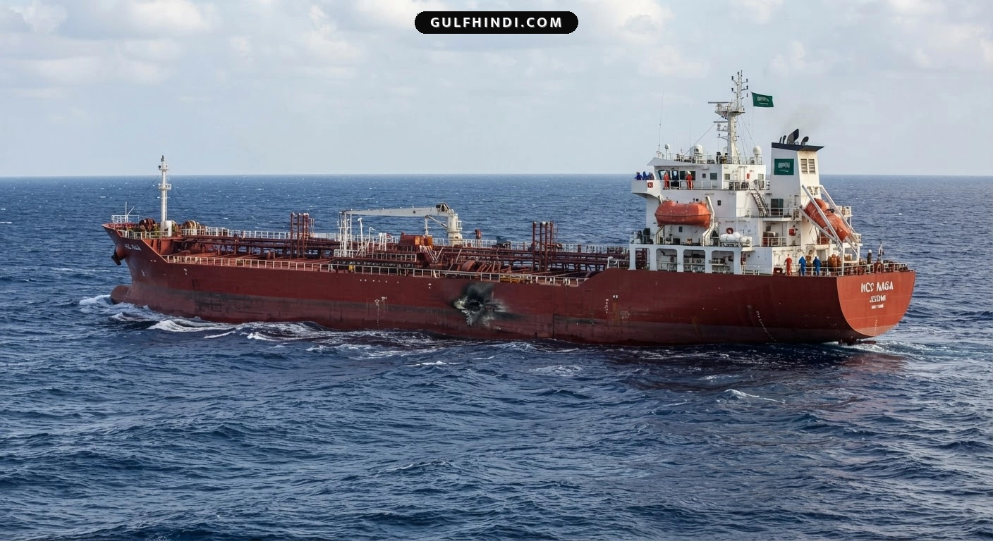 Red Sea Attack: सऊदी जहाज NCC MASA पर हुआ हमला, बाल-बाल बचे क्रू मेंबर और जारी रही यात्रा