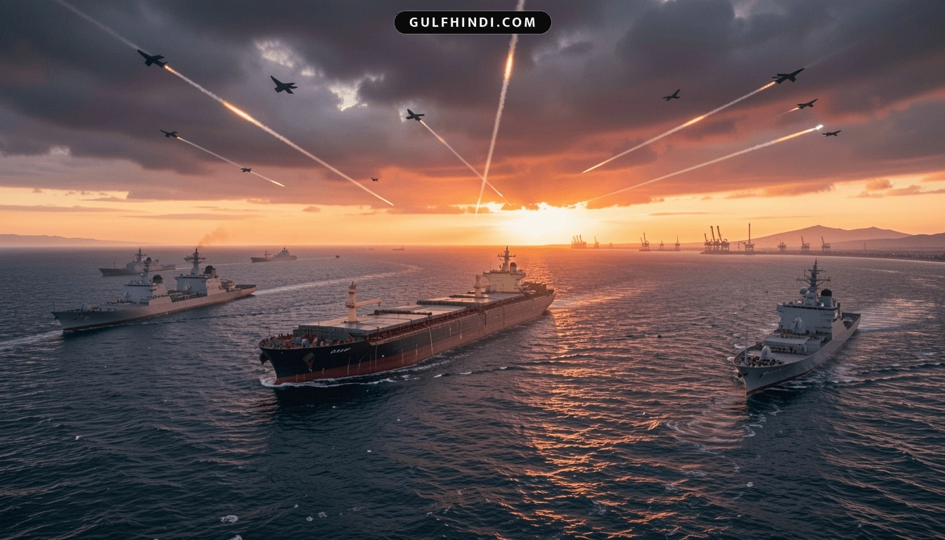 Strait of Hormuz बंद होने से दुनिया भर में ऊर्जा संकट का खतरा, ईरान और अमेरिका के बीच बढ़ा तनाव.
