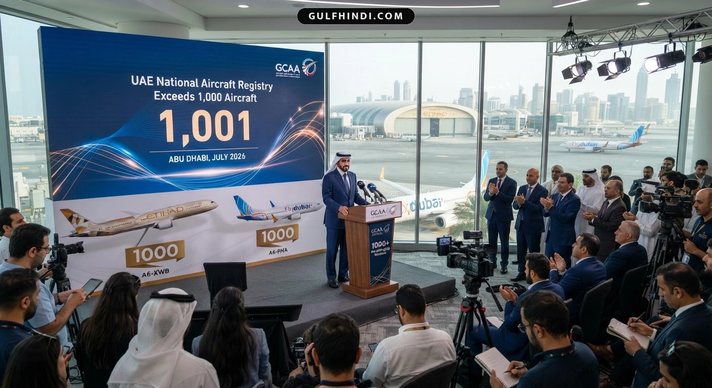UAE में विमानों का आंकड़ा 1000 के पार, विमानन क्षेत्र में देश ने हासिल की बड़ी उपलब्धि.