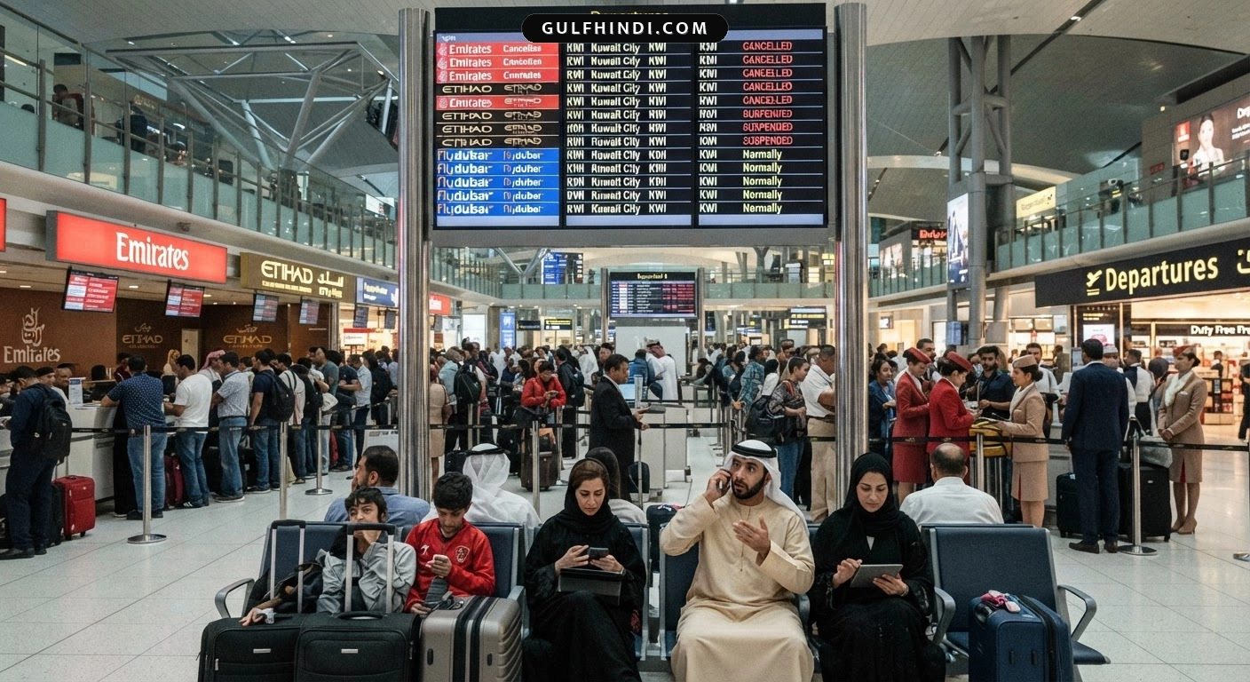 Kuwait Flight Update: क्षेत्रीय तनाव के कारण UAE एयरलाइंस ने कुवैत की उड़ानें की रद्द, यात्रियों के लिए जरूरी निर्देश.