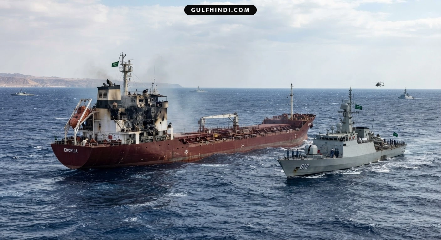 Red Sea Attack: सऊदी जहाज ENCELIA पर हूती हमला, UAE ने की निंदा और जताई सऊदी के साथ एकजुटता